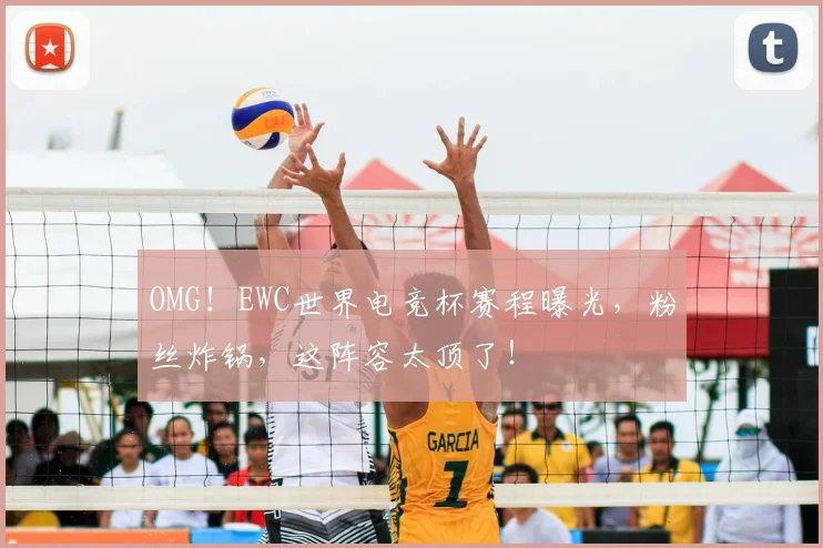 OMG！EWC世界电竞杯赛程曝光，粉丝炸锅，这阵容太顶了！