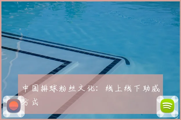 中国排球粉丝文化：线上线下助威方式