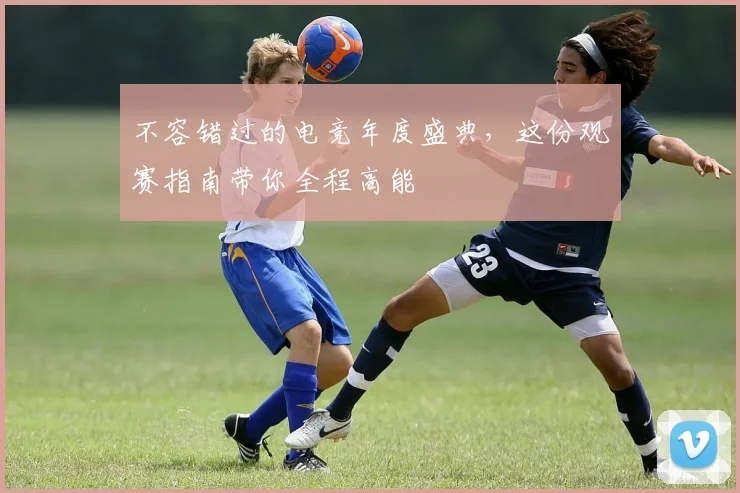 不容错过的电竞年度盛典，这份观赛指南带你全程高能